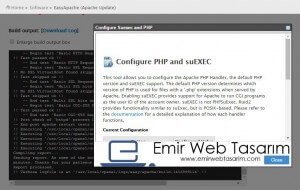configure-php-ve-suexec-basarili
