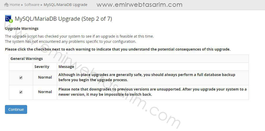 mysql-mariadb-upgrade-warnings